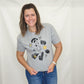 Iowa or ISU Gray Spirit Symbols Tee. Iowa Hawkeyes. IA. Hawks.