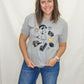 Iowa or ISU Gray Spirit Symbols Tee. Hawkeyes. Hawks.