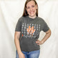 It's Fall Yall Washed Out Black Graphic Tee. Comfort Colors. S-2x.