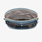 Jen & Co Aubree Flapover Multi-compartment Crossbody Bag - M2768. Pocket view. Inside view.