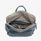 Jen & Co Everlee Convertible Backpack - BP2748. Prussian Blue. Inside view.