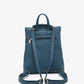 Jen & Co Everlee Convertible Backpack - BP2748. Prussian Blue. Back view.