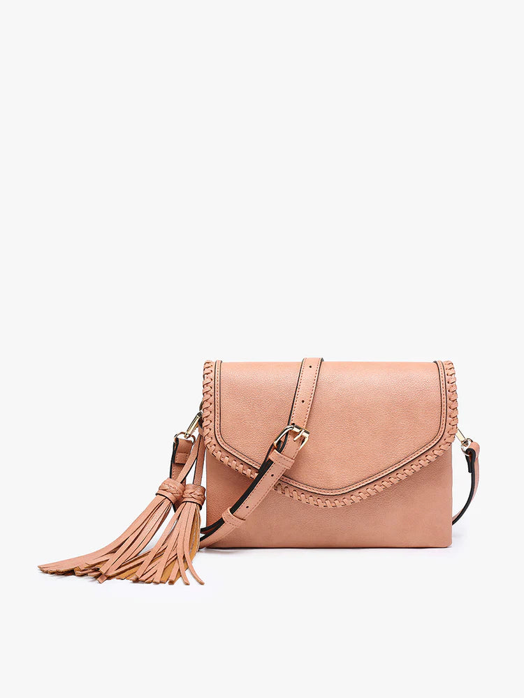 Jen & Co Sloane Flap Whipstitch Crossbody - Variety