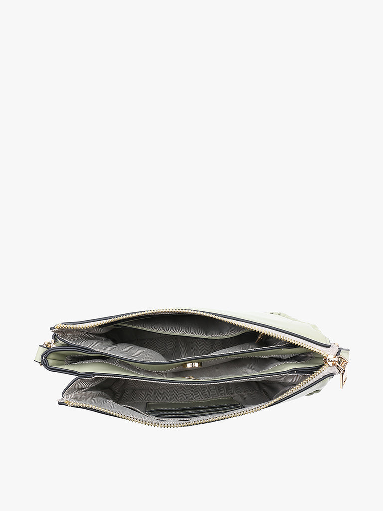Jen & Co Judith Whipstitch Trim Shoulder Bag - Variety