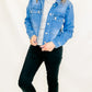 Tribal Pull-On Ankle Pant with Hem Detail