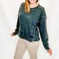 Vintage Washed Solid Knit Top - Variety