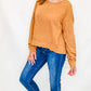 Vintage Washed Solid Knit Top - Variety