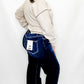 Mica Blue Whale Hi Rise Wide Leg with Cuff Hem Jeans - W3246DK