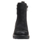 Pierre Dumas Black Everlee-1 Boots. Front view.