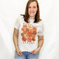 Pumpkin Season Heather Oatmeal Graphic Tee. Bella Canvas. Gourds.