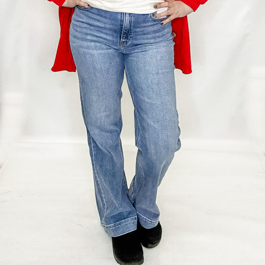 Risen High Rise Straight Jeans - RDP5444SZ