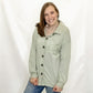 Sage Green Button Down Jacket
