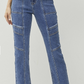 Risen High Rise Ankle Straight Jeans - RDP5602