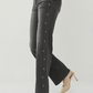 Risen Mid-Rise Straight, Star Print Detail Jeans - RDP5596