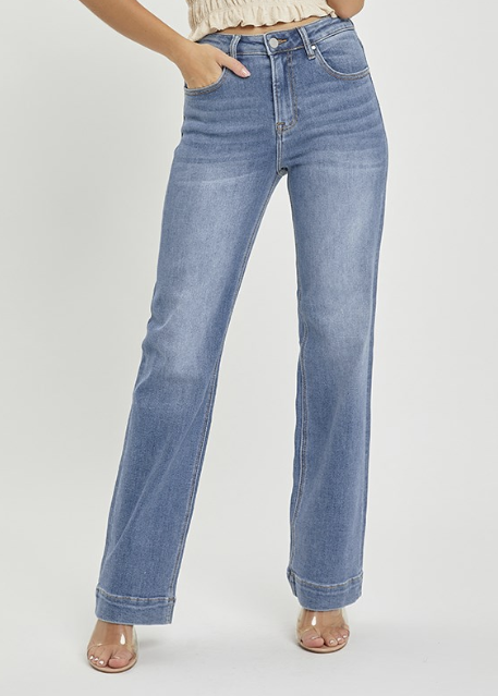 Risen High Rise Straight Jeans - RDP5444SZ