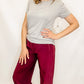 Stretch Woven Straight Long Pants - Variety