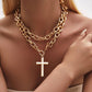 Layered Cross Necklaces - Variety