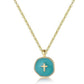 18K Stainless Steel Cross or Heart Necklace - Variety