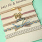 Boho Dual Function Knot Bracelet Hair Tie Sets