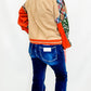 Rust & Taupe Floral Patch Long Sleeve