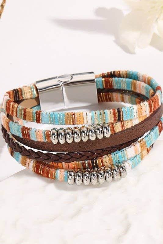 Boho Multi-Layer Magnetic Bracelets