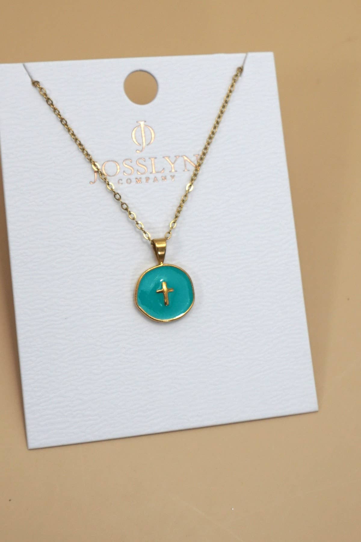 18K Stainless Steel Cross or Heart Necklace - Variety