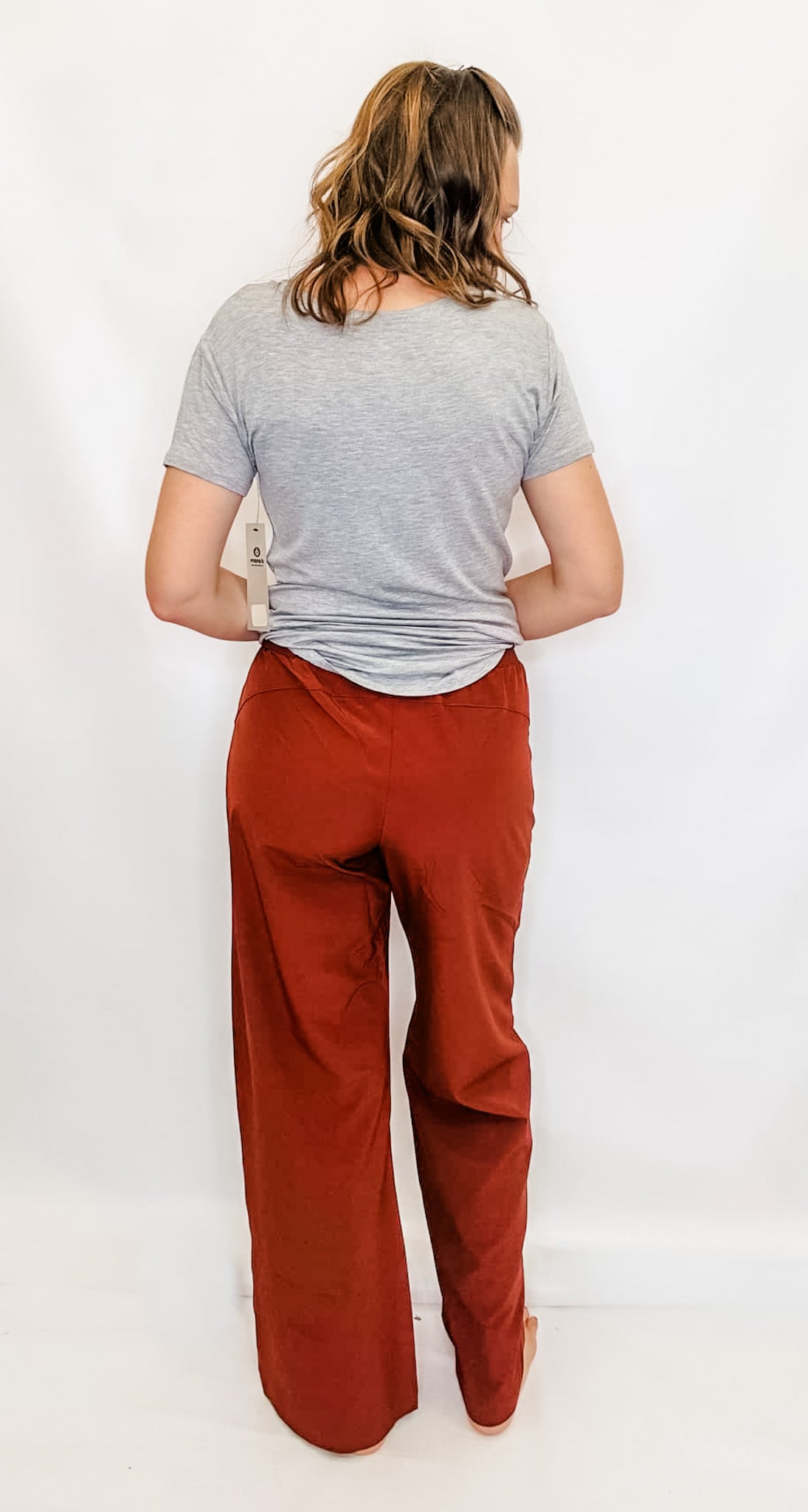 Stretch Woven Straight Long Pants - Variety