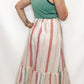 Mist Green Metallic Edge Sleeveless Tank