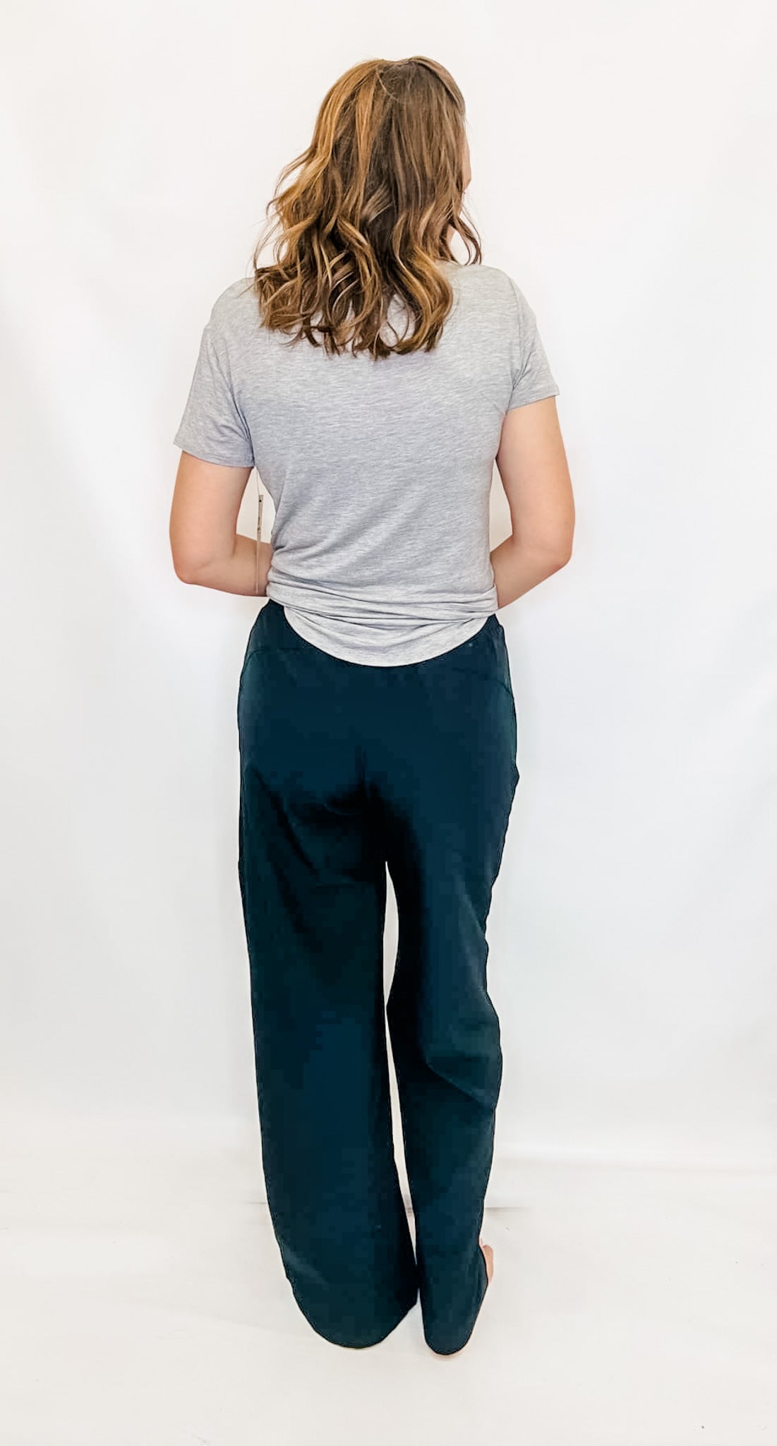 Stretch Woven Straight Long Pants - Variety