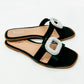 Corkys Black Ring Around the Rosie Sandals