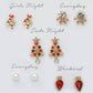 Holiday Themed 5 Pair Stud Earrings Set - ED10523