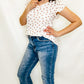 Risen Hi-Rise, Distressed Knee Crop Flare Jeans - RDP5665