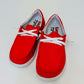 Gypsy Jazz Game Day Red Slip-Ons