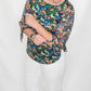Multiples Multi Print Top with Tie Sleeves