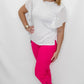 Slim-Sation by Multiples Ankle Pants in Pink Berry