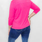 Multiples Pink Berry 3/4 Sleeve with Grommet