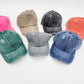 Distressed Ponytail Baseball Cap - Variety of Colors
