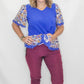 Slim-Sation by Multiples Ankle Pants with Pockets in Beet