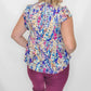 Slim-Sation by Multiples Ankle Pants with Pockets in Beet