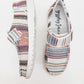Very G Cream Multi Melody Casual Shoes