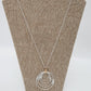 Circle Pendant Necklaces