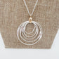 Circle Pendant Necklaces