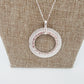 Circle Pendant Necklaces