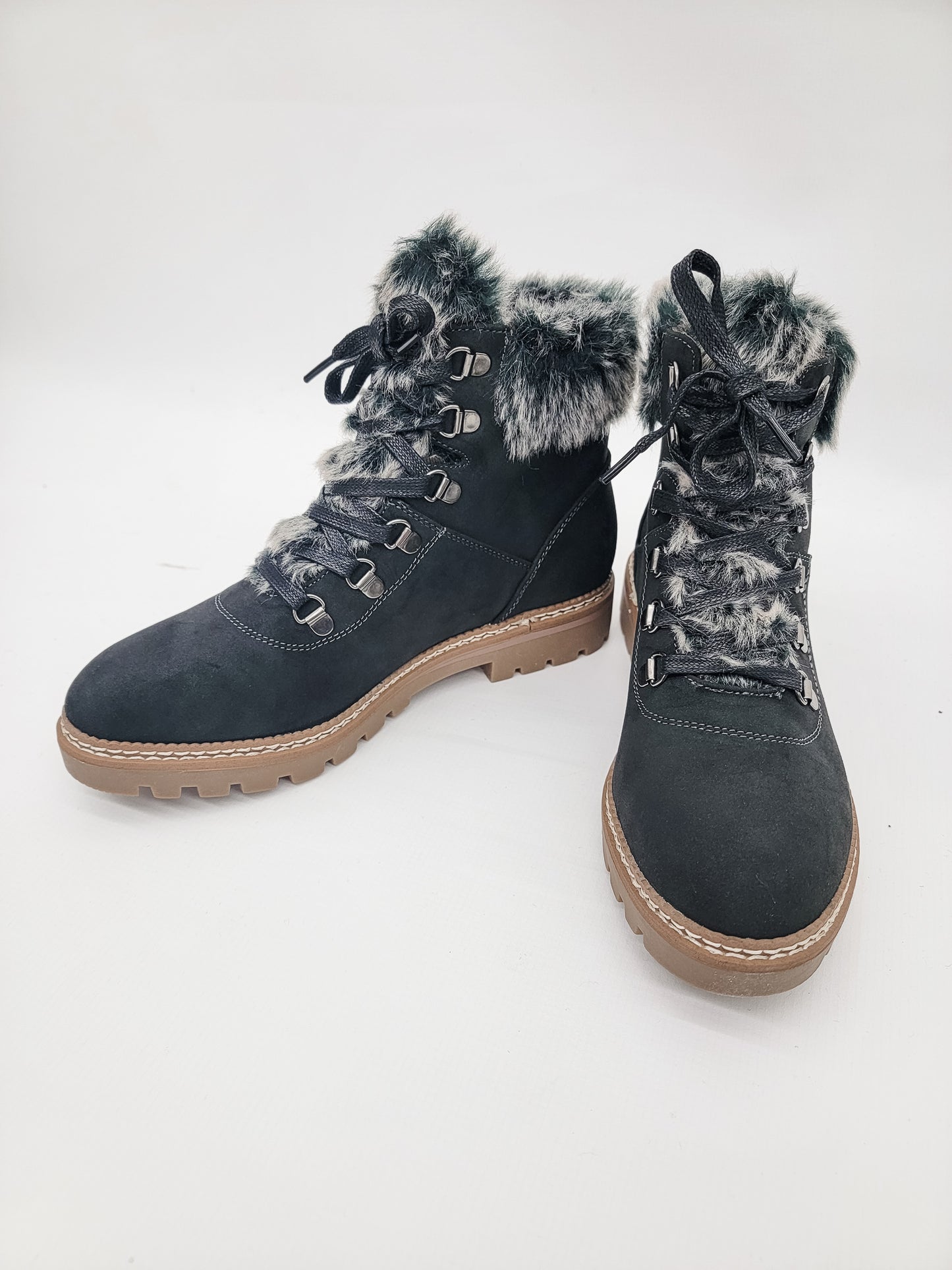 Corkys Black Challenge Fur Boots