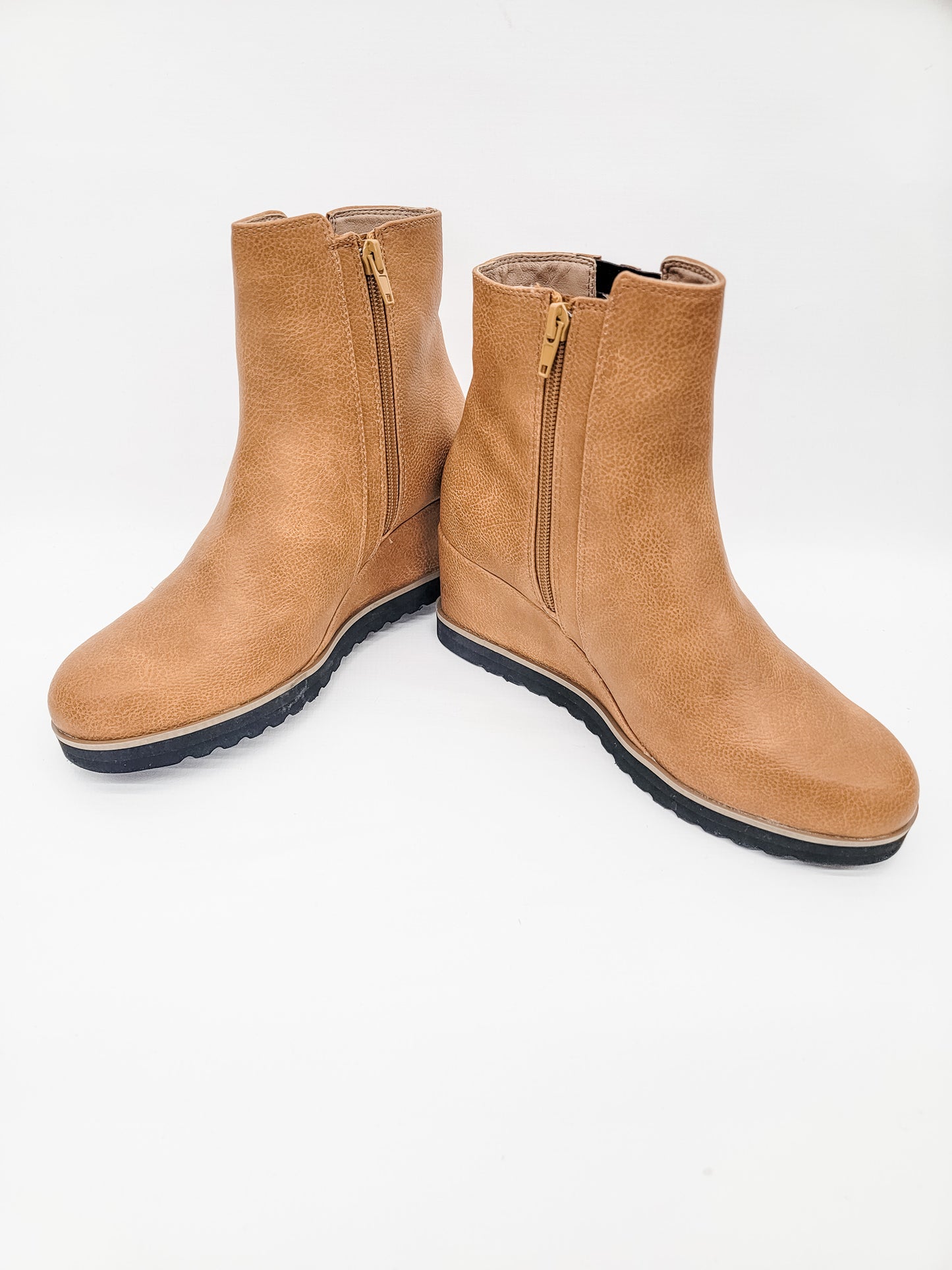 Yellow Box Ceffa Camel Wedge Boot