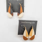 Wood, Geometrical Earrings - Variety