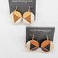 Wood, Geometrical Earrings - Variety