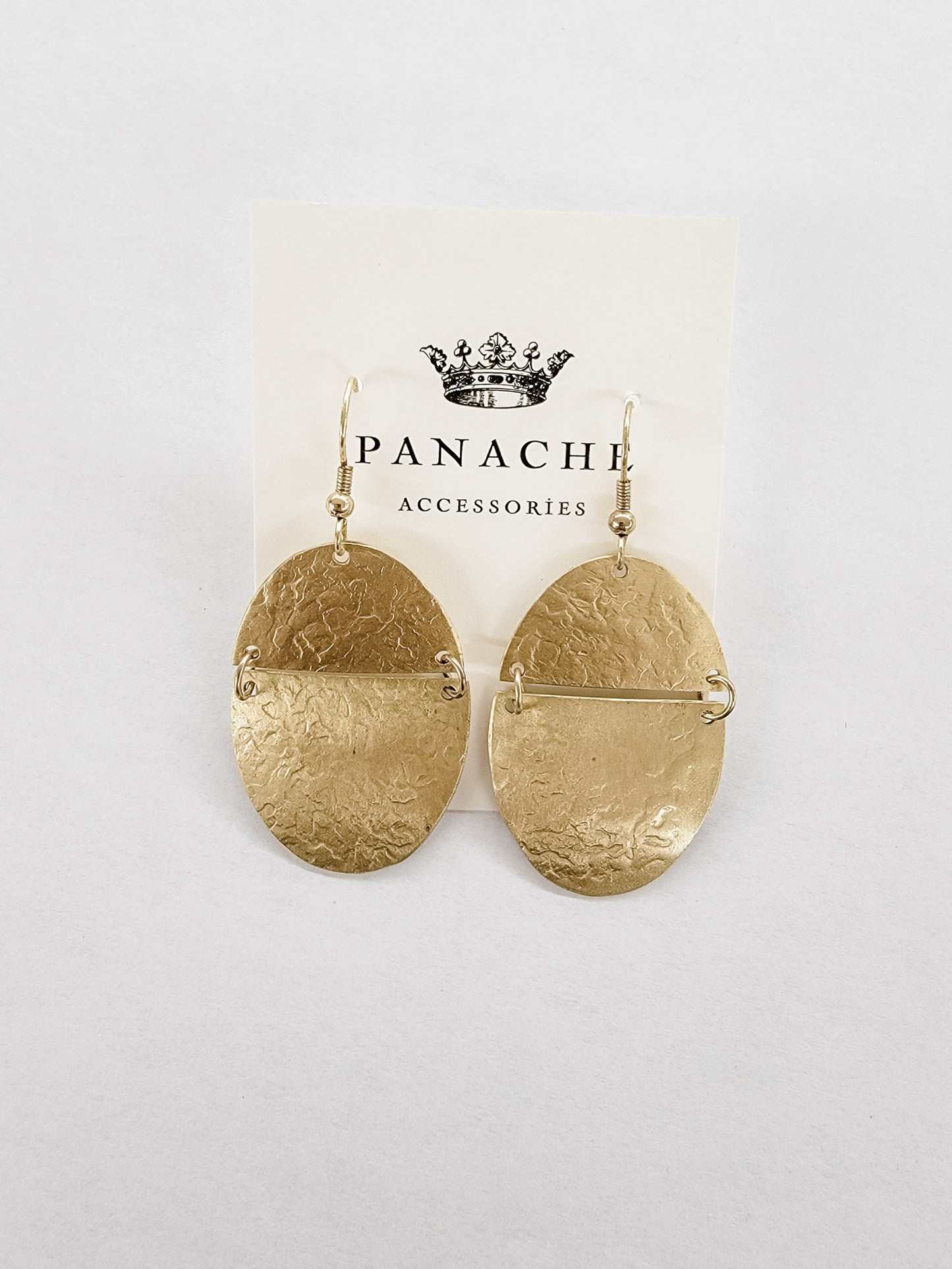 Gold, Two Piece Dangle Earrings