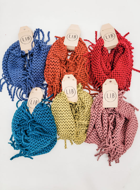 Knit, Tube Scarves - Variety
