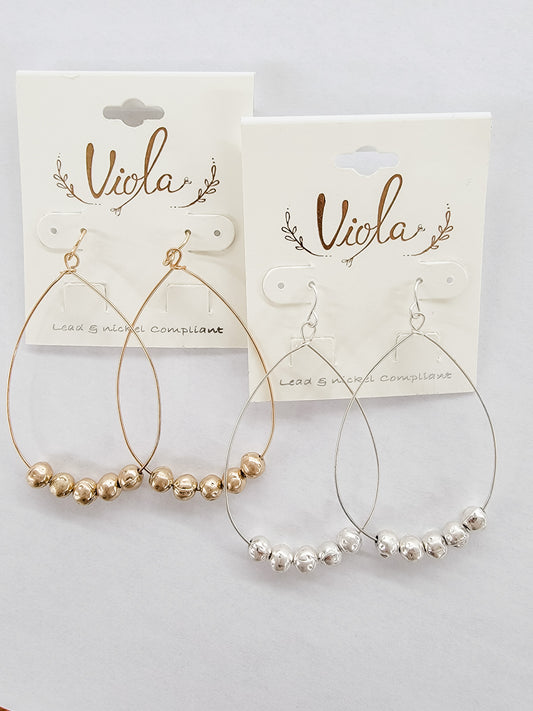Ball & Wire Earrings - Variety